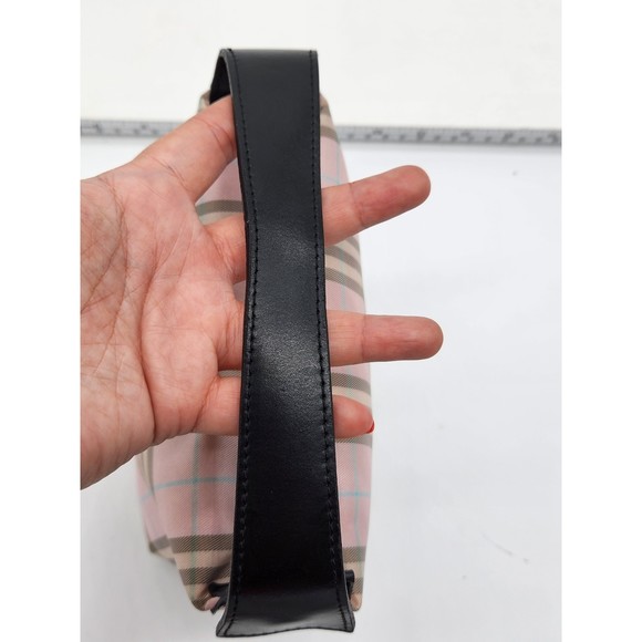 BURBERRY CANDY PINK MINI WRISTLET / HANDBAG 114BURXBA - Picture 6 of 14